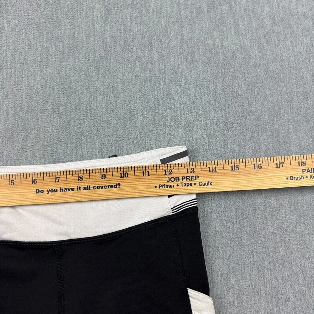 Lululemon Leggings Womens 4 Black White Run Mod Moves Crop 17